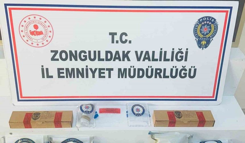 Zonguldak’ta narkotik operasyonunda 1 şüpheli tutuklandı