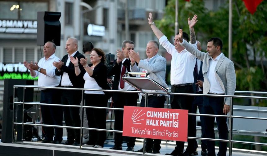 Aydın çalınan oylarını geri istedi...İstifa sloganları
