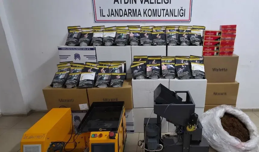 Aydın’da Kaçak Tütün Operasyonu: 1 Gözaltı