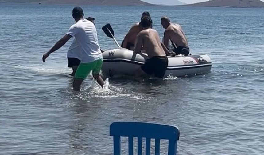 Yürüyerek gidilen adada can pazarı