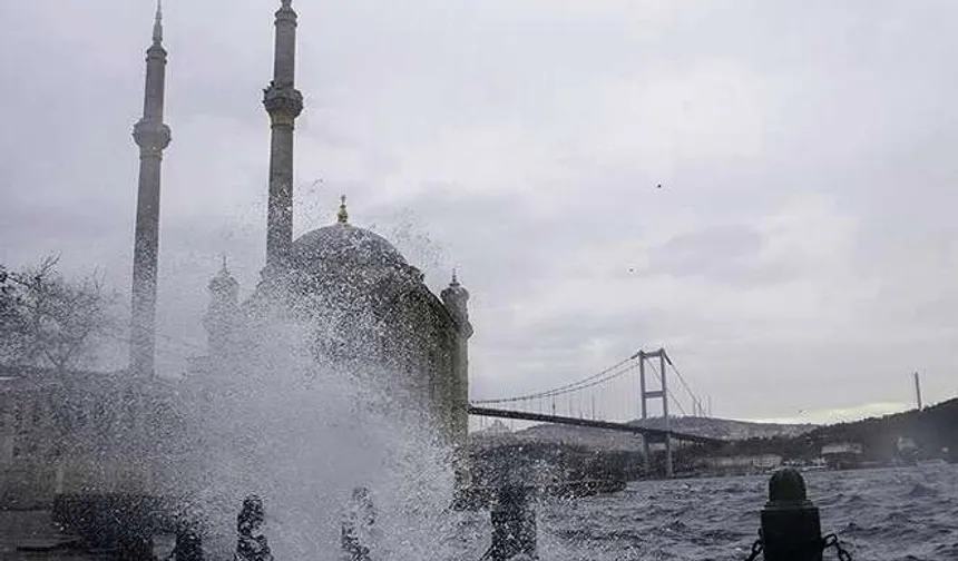 Marmara için kuvvetli rüzgar uyarısı!