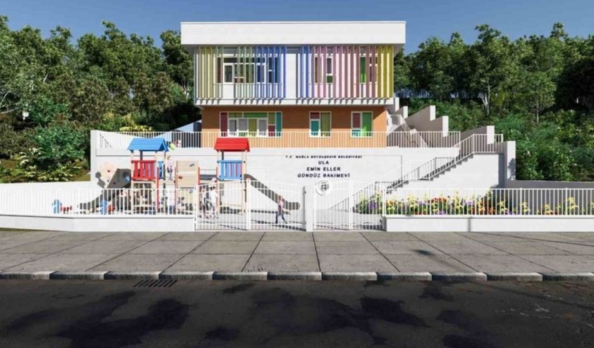 Büyükşehir'den Ula'ya 65 çocuk kapasiteli gündüz bakımevi