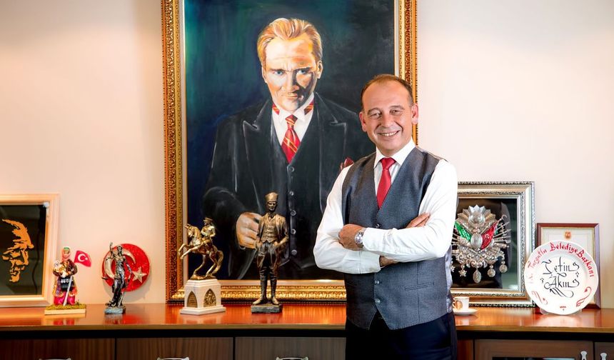 Başkan Çetin Akın: 'Miraç Kandili kalplerimizi yumuşatsın'