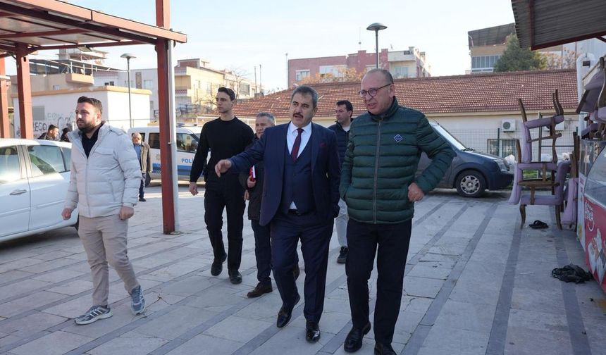 Başkan Çetin Akın talepleri yerinde dinledi: İki noktada çalışmalar başlıyor