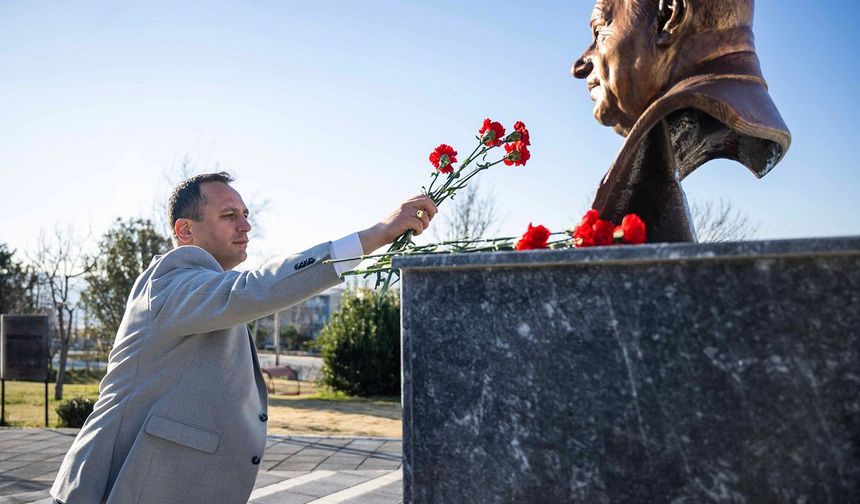 Başkan Eşki'den KKTC Parkı'nda anlamlı anma