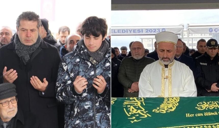 Cüneyt Özdemir annesine veda etti