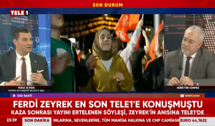 Manisa Büyükşehir Belediye Başkanı Ferdi Zeyrek