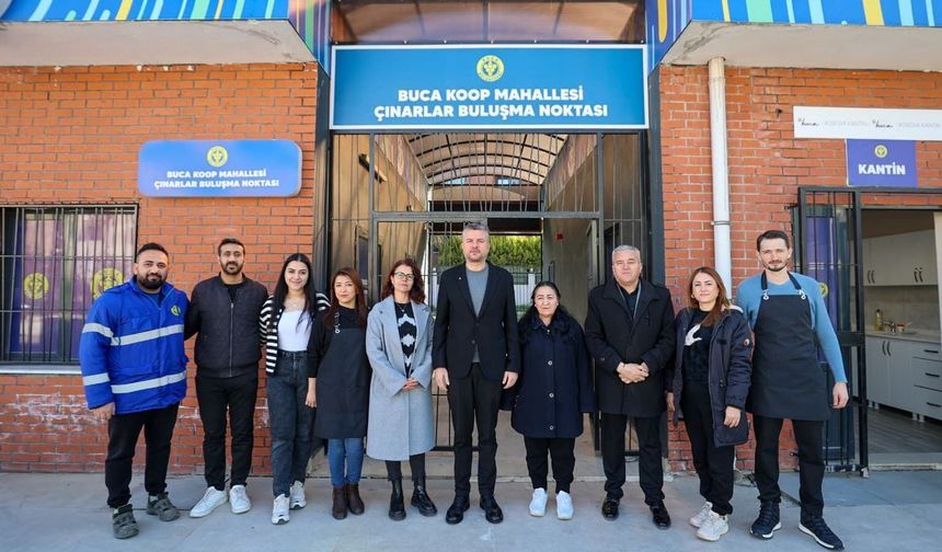 Buca'da sosyal dayanışmaya yeni adres