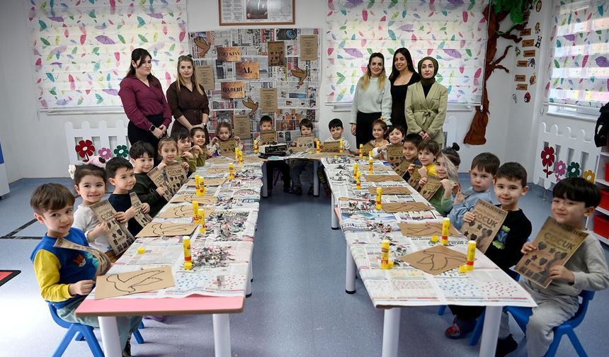 Geleceğin muhabirleri mikrofon başına geçti