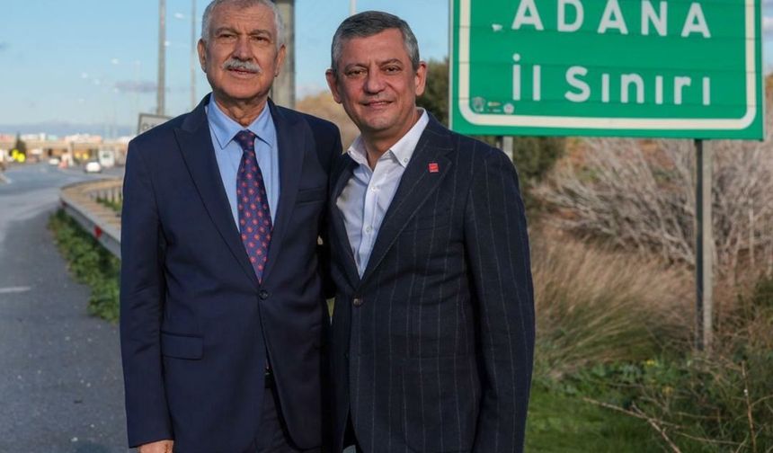 Karalar tahliye sonrası Özel'le Adana'da buluştu