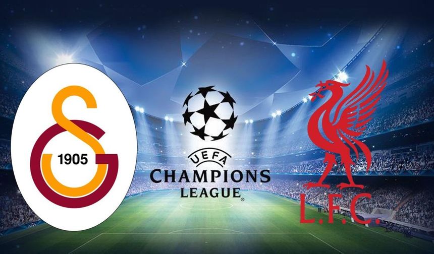 Galatasaray - Liverpool ilk'11ler belli oldu