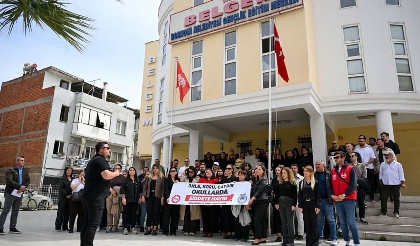 Bornova'dan okullarda şiddete karşı tek ses