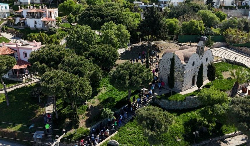 Kültür ve doğa yürüyüşü yoğun katılımla gerçekleşti