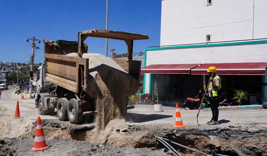MUSKİ, Gümbet esnafının korkularına 10 günde son verdi