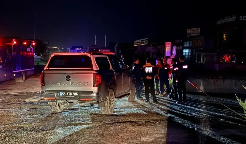 Samsun'da kimyasal sızıntı: 6 polis etkilendi
