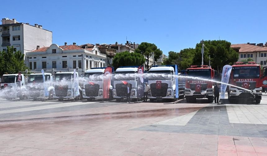 Manisa'nın araç filosuna 350 Milyon TL'lik Güç Takviyesi
