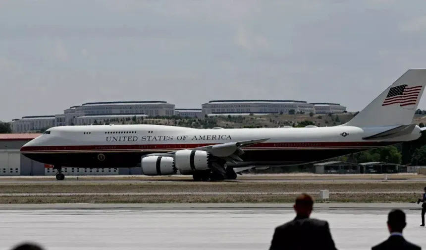Trump Başkent Ankara'ya geldi