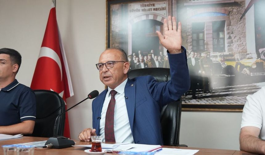 Turgutlu Belediyesi Temmuz ayı meclis toplantısı yapıldı