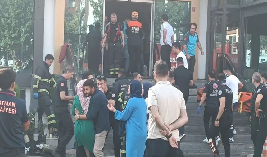 Batman'da spor salonunda yangın: 2 kişi öldü