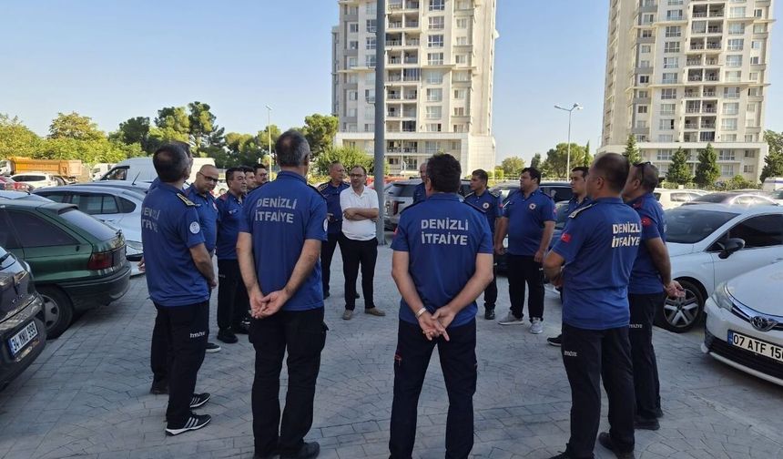 Denizli İtfaiyesi AVM'lerde Yangın Güvenliğinde