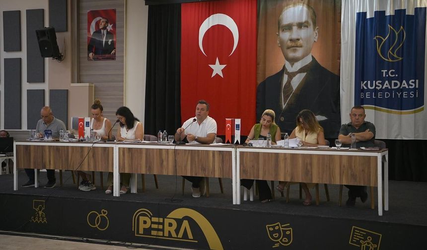 Kuşadası Belediye Meclisi'nden önemli kararlar