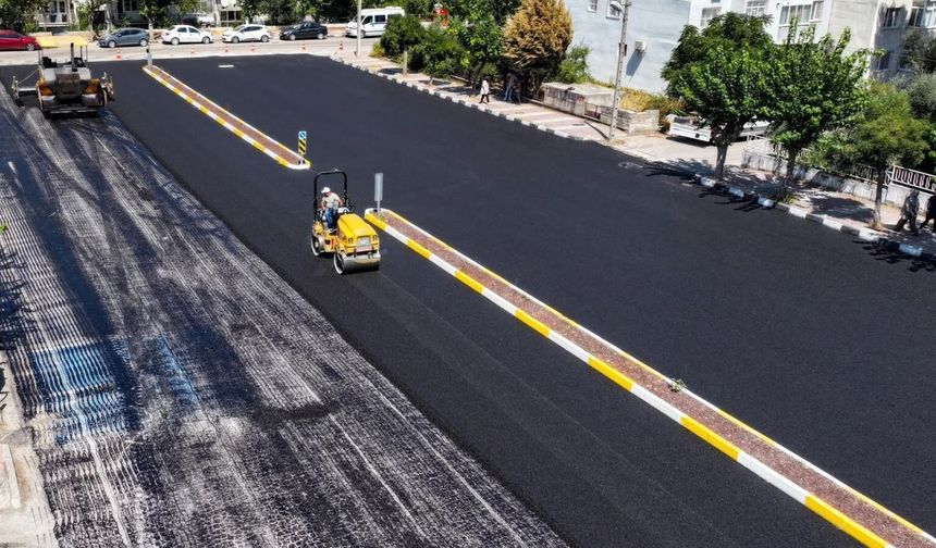 Yunusemre Mesir Mahallesi'nde Yol Güvenli Hale Getirildi