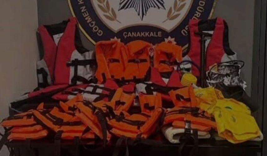 Çanakkale'de 109 düzensiz göçmen yakalandı