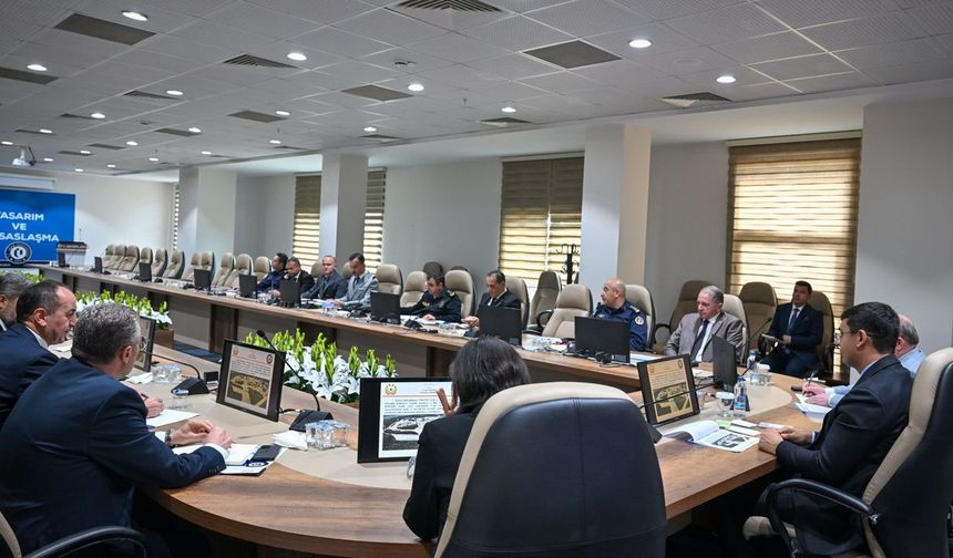 Uşak'ta Üniversite Güvenlik Tedbirleri Toplantısı yapıldı