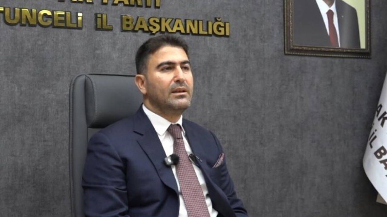 AKP Tunceli İl Başkanı Hakan Özer İstifa Etti