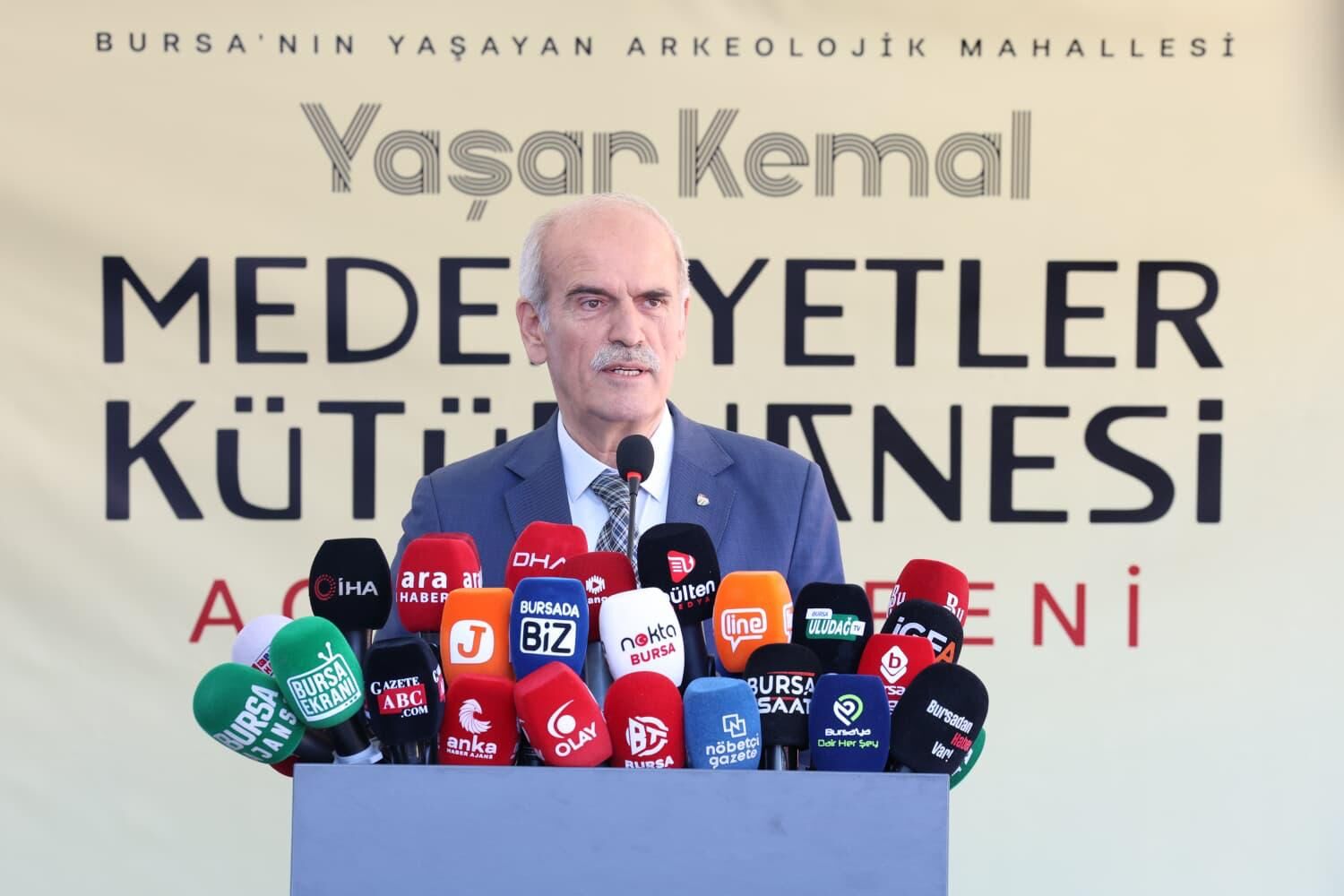 Yaşar Kemal Medeniyetler Kütüphanesi Açılışı (8) (Recep Altepe)