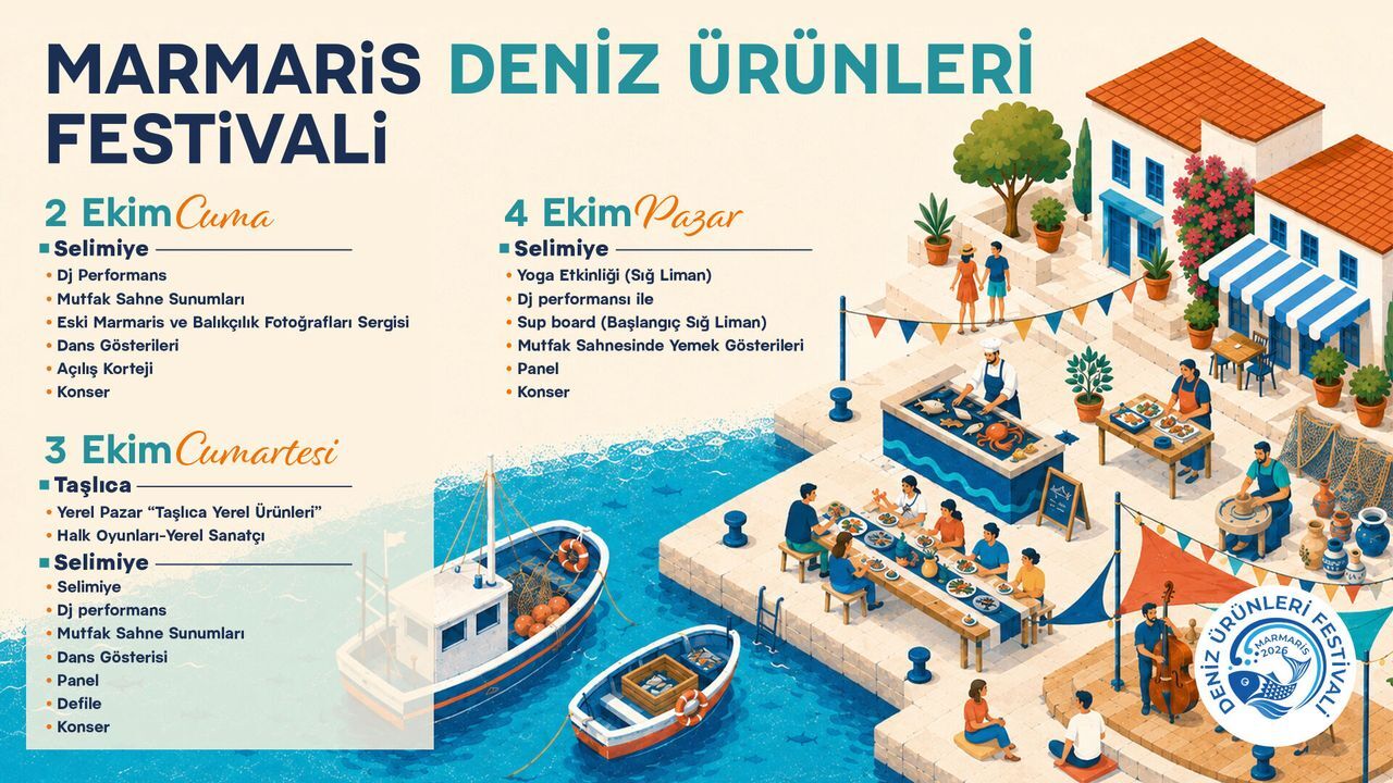 Marmaris Deniz Ürünleri Festivali Jolly'de
