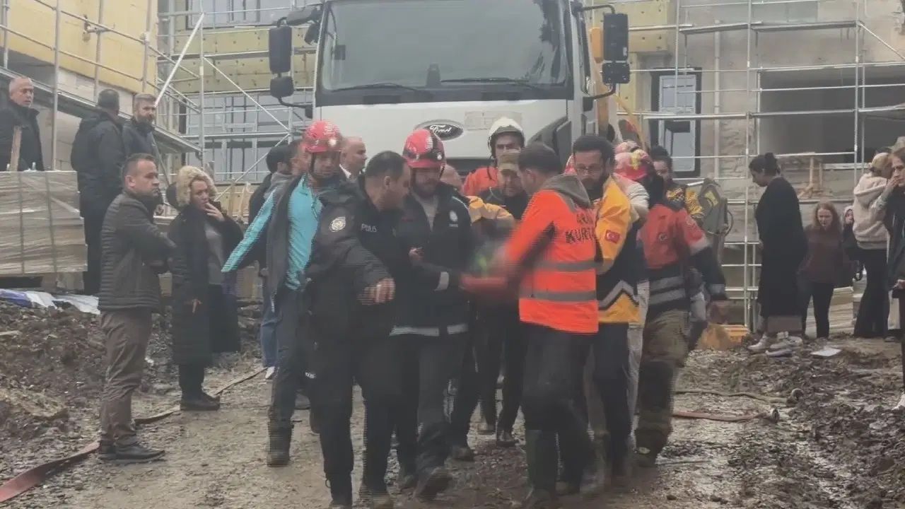 Beykoz'da okul inşaatında kuyuya düşen işçi yaşamını yitirdi